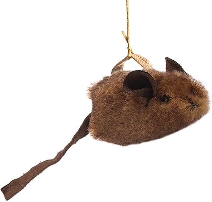 OurPets Play-N-Squeak Batting Practice Cat Toy, Real Mouse Sound Inside - Image 2