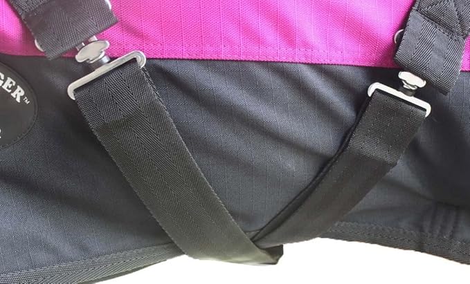 56" 1200D Foal Turnout Waterproof Fleece Lined Medium Winter Blanket 519LG02