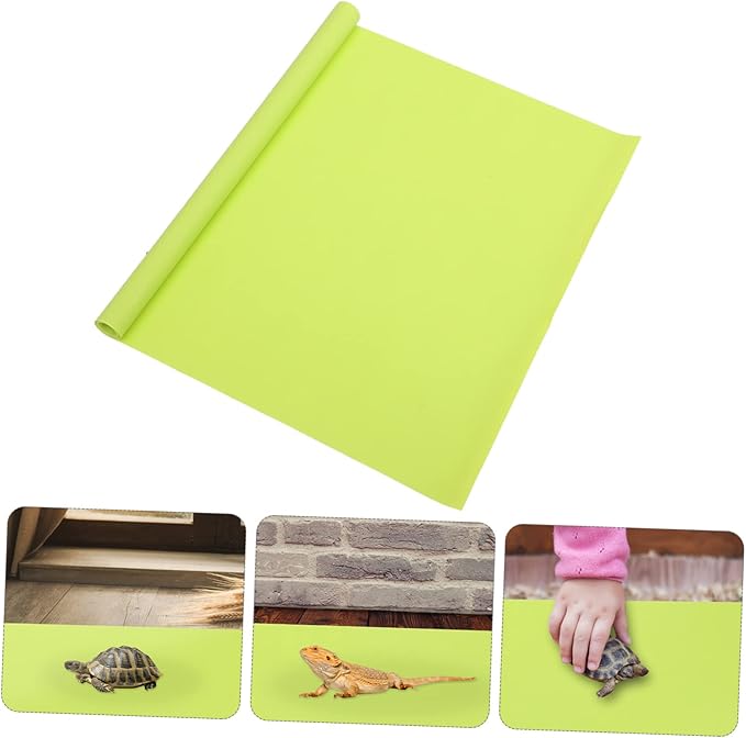 LIOOBO Gecko Tank Mat Reptile Habitat Mat Reptile Substrate Lizard Carpet Tank Bedding