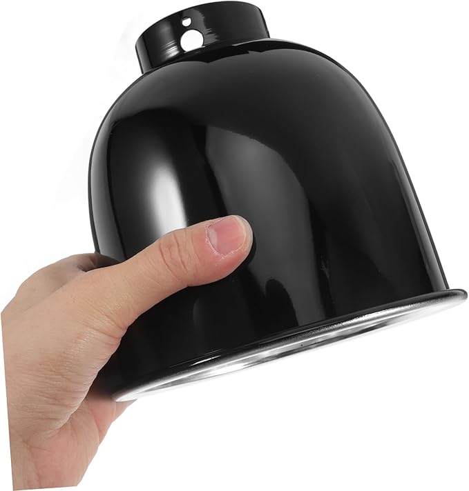 BESPORTBLE Reptile Heat Lamp Fixture Dome Light Cover for Lizard Turtle Tanks Durable Efficient Heating Design for Optimal Temperature Control