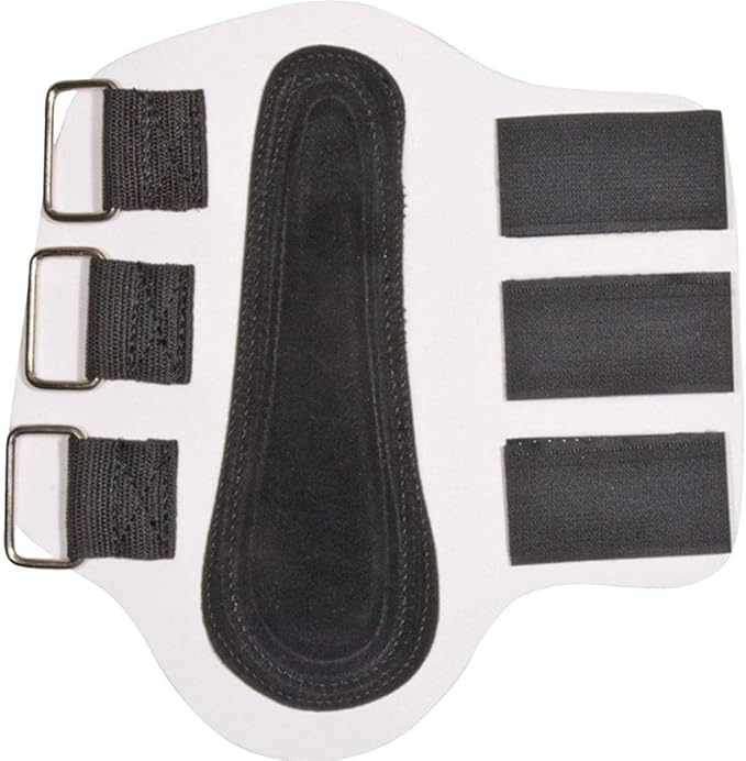 Dura-Tech All Purpose Horse Splint Boots |Tendon Impact Protection | 3/8" Neoprene Shell | Padded Leather | Ideal for Training, Turnout or Schooling