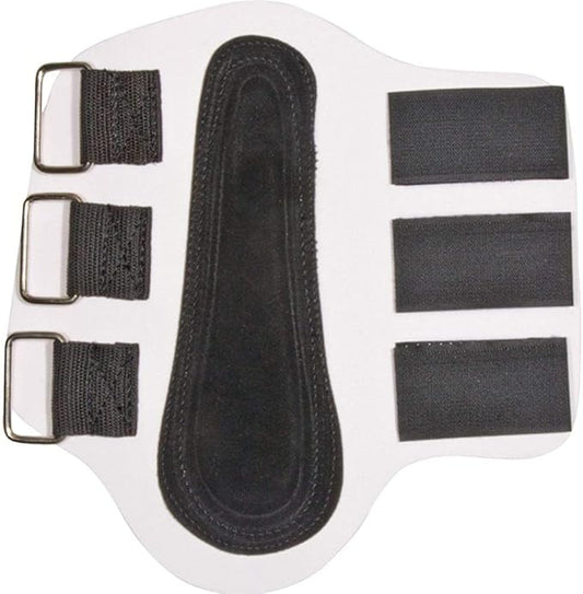 Dura-Tech All Purpose Horse Splint Boots |Tendon Impact Protection | 3/8" Neoprene Shell | Padded Leather | Ideal for Training, Turnout or Schooling