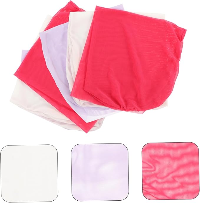 Mipcase 15pcs Mesh Pouch for Parrot Cage Bird Cage Accessories Parakeet Storage Bag Bird Carrying Bag Cloth Random Color