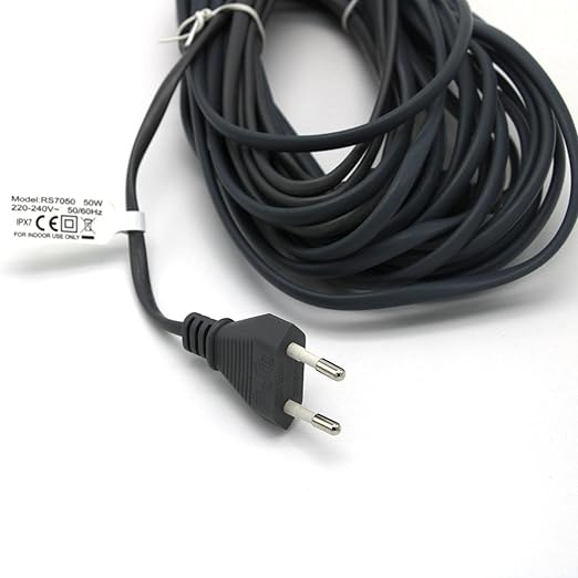 Silicone Heating Cable for Pets, 1.7m Power Cord Reptile Vivarium Propagator Warm Wires 15W 50W 25W 80W 9m -80W