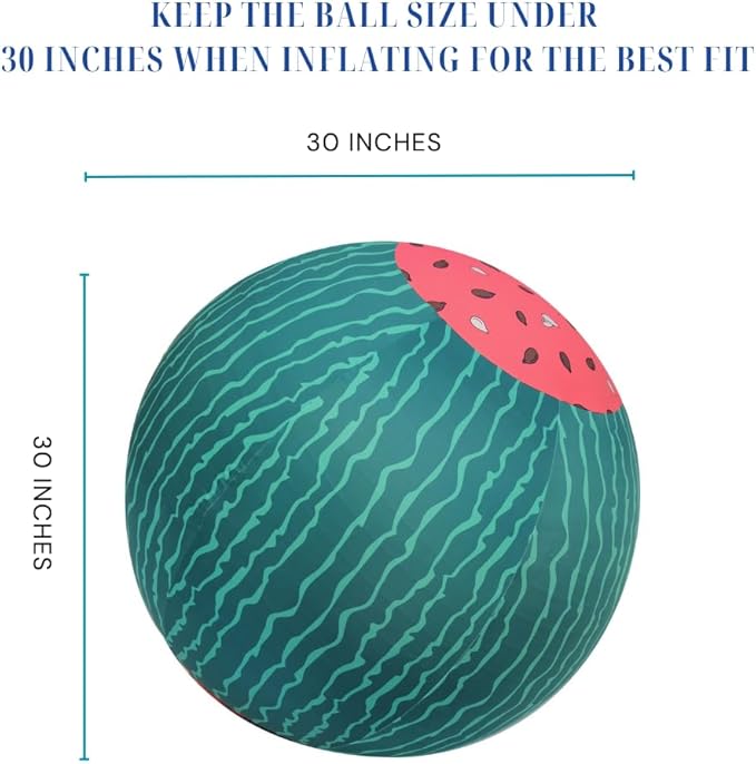 30 Inch Horse Ball Cover,Ball Cover for Horses(Watermelon Pattern, 30inch)