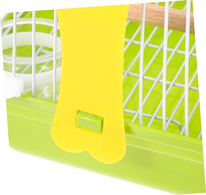 POPETPOP 1 Set Portable Parrot Travel Cage with Comfortable Handle Breathable Design for Birds for Parakeets and Cockatiels Convenient for Travel and Outdoor Use