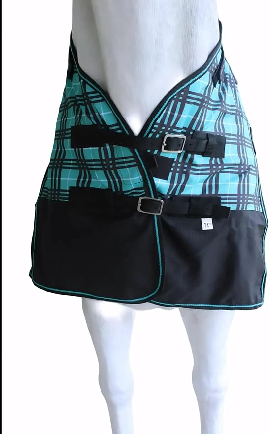 64" 1200D Turnout Waterproof Rain Horse Sheet Light Winter Blanket 389B