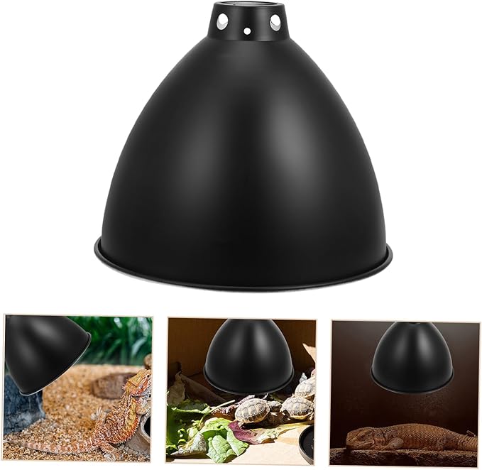 Heat Lamp Shade for Reptile Box Insulated Cover for Terrarium Supplies