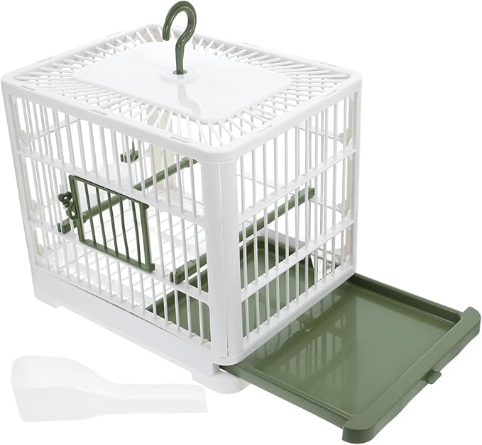 Totority Foldable Portable Bird Cage for Parrots and Small Birds Travel Carrier with Ventilation for Parakeets Easy to Clean and Transport Versatile Villa Cage