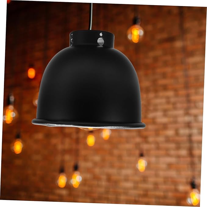 Toddmomy Reptile Dome Lamp Shade Metal Reflective Cover for Heat Bulbs Optimal Heat Reflection and Multibulb Compatibility Easy Installation for Glass Terrariums