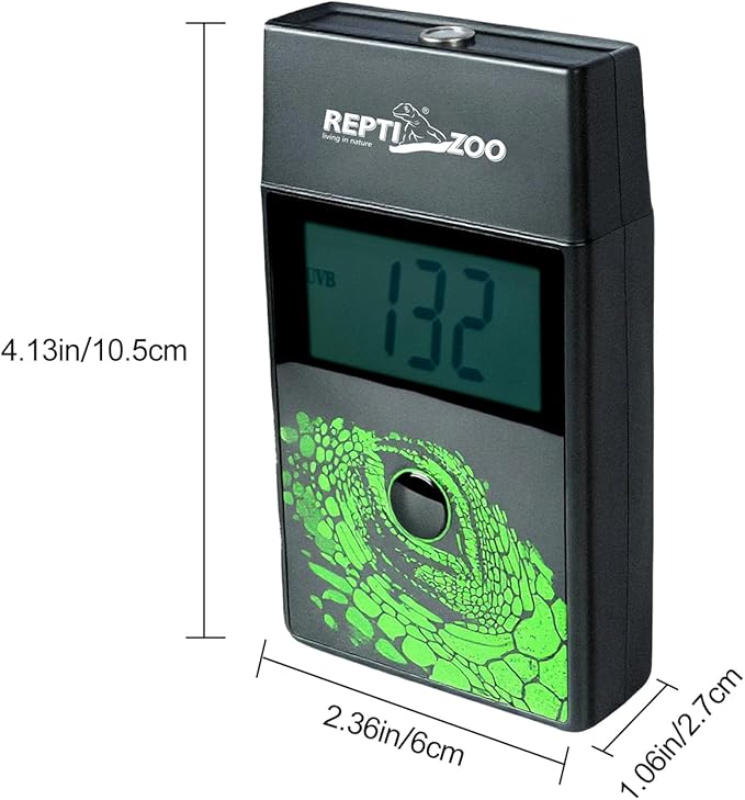 REPTI ZOO UVB Index Meter Handheld Reptile Lamp UVB Detector