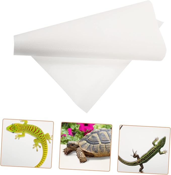 Happyyami Reptile Carpet for Terrarium Nonslip Reptile Liner for Bearded Dragon Lizard Snake and Turtle Habitats Easy to Clean