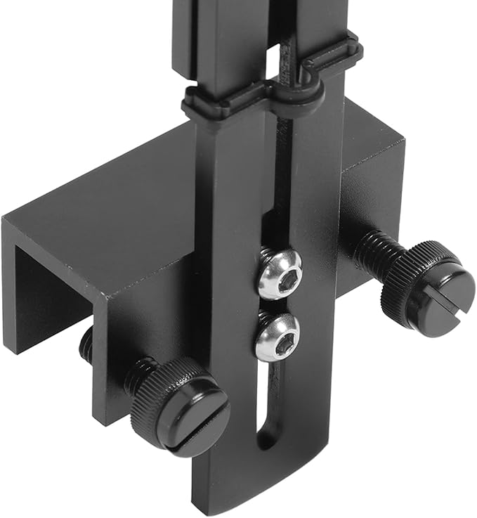 Asixxsix Fish Drop Light Mount, Adjustable Metal Light Holder, Lamp Holder Fishtank Light Stand Aquarium Light Riser Lamp Bracket for Reptile Glass Terrarium Full Spectrum Drop Light