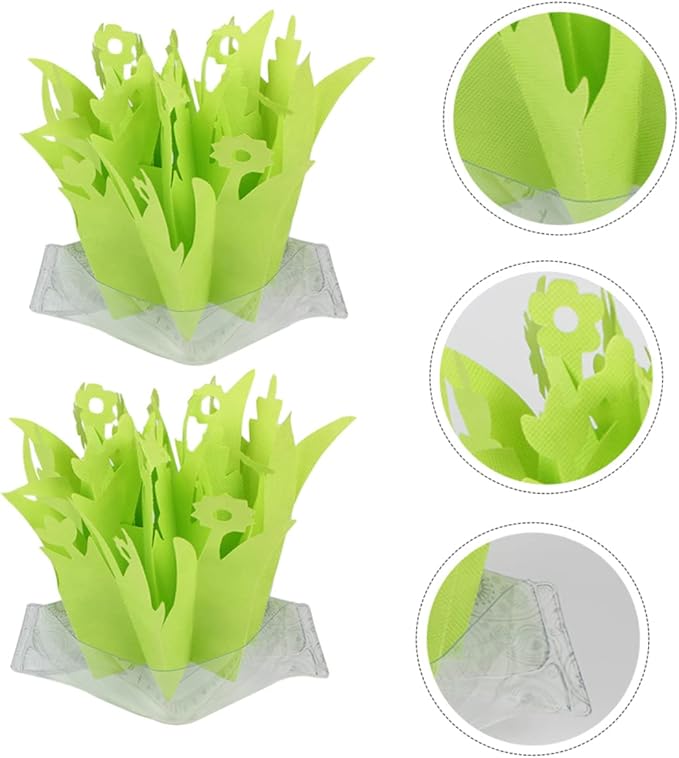 VANZACK 2pcs Reptile Box Humidifier Natural Gasification Non-Electric for Turtles and Other Pets for Home and Office Decor