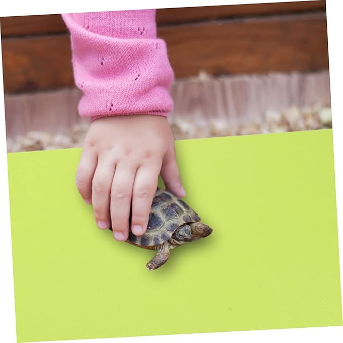 Garneck 2pcs Reptile Carpet Mat for Terrarium Non-Tearing Bedding for Tanks for Snakes Lizards Tortoises and More