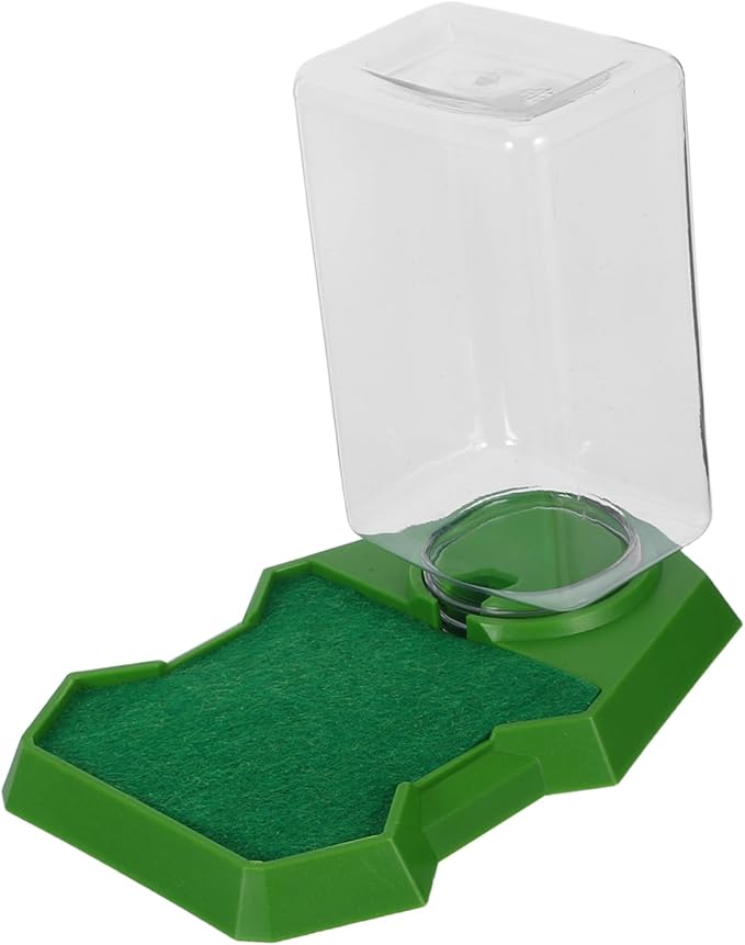 SUPVOX Reptile Feeding Box Lizard Water Dispenser for Gecko Tortoise Food Dish Plastic Water Bowl Reptile Hydration