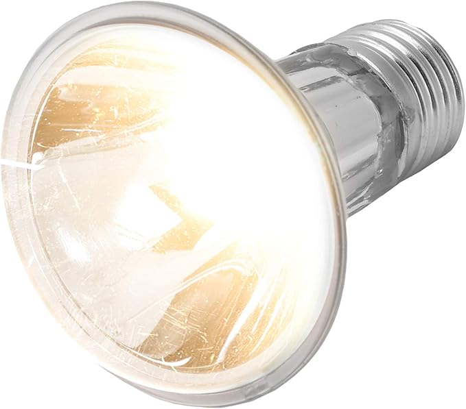 Akozon Reptiles Sun Basking Heating Lamp Bulbs - UVAUVB Sunbathe Bulb for Lizards, Snakes & Turtles - Essential for Reptile Growth & Health (25W 110V)