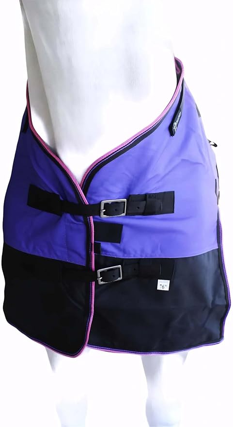 78" 1200D Turnout Waterproof Rain Horse Sheet Light Winter Blanket 393B