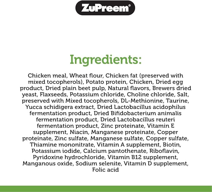 ZuPreem Ferret Food, High Protein Ferret Food, Extruded Kibble Made with Chicken & Egg, Vitamin & Mineral Fortified, No Corn, Small Animal Pet Products, ZuPreem, Made in USA, 8 lb Bag