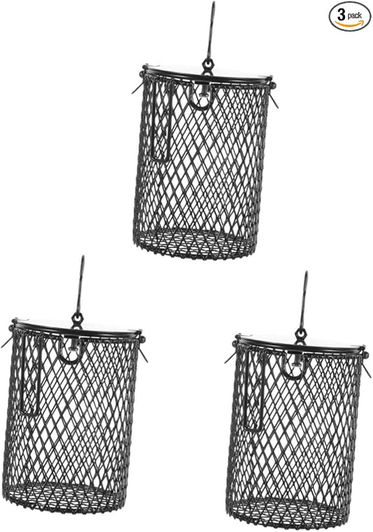 3pcs Reptile Heat Lamp Cover Scald Mesh Shade for Pet Tanks Insulation Protector for Reptiles for Turtles Parrots and Animals Easy Installation Safe to Use