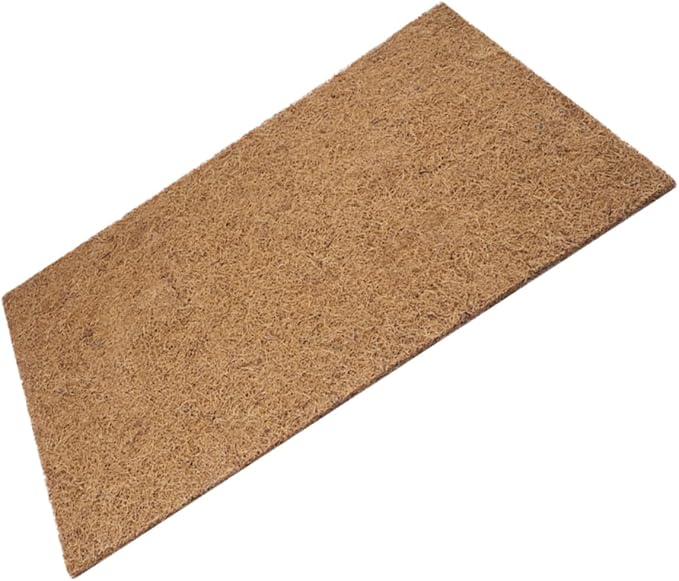 Yardwe Reptile Carpet Mat Coconut Fiber Substrate for Terrarium Bedding Easy to Clean and Move for Bearded Dragons Tortoises and Lizards
