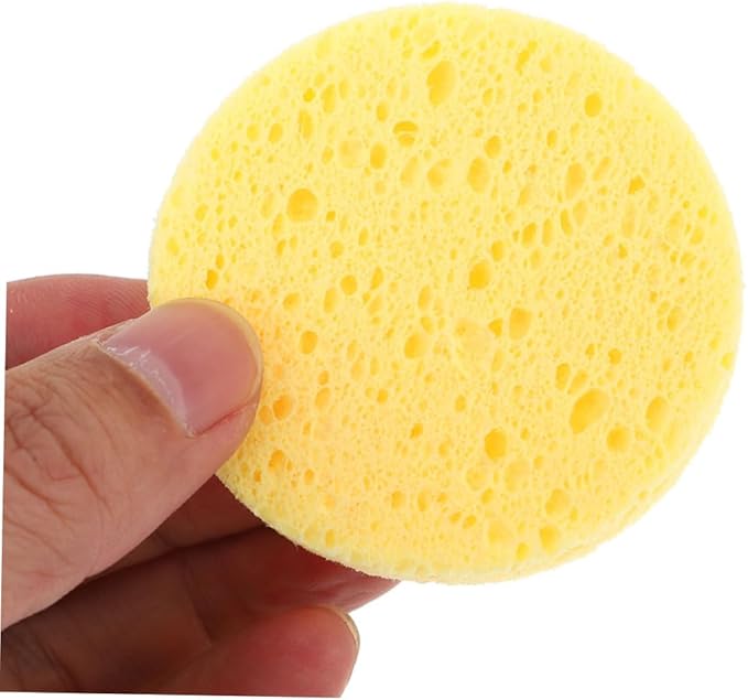Happyyami 50pcs Crab Humidity Sponges for Pet Habitat Nutrients Providing Water-Absorbing Sponges Moisture Retaining Sea Creature Supplies for Crab Tanks and Terrariums