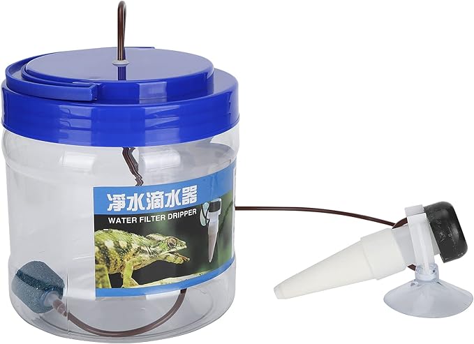 Tnfeeon Reptile Water Dripper, Reptile Watering Dripper Reptile Watering Tool Plants Irrigation Dripper for Other Small Reptiles for