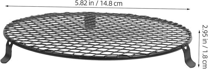 OUNONA Heat Lamp Shade Reptile Heat Lamp Guard Black Iron