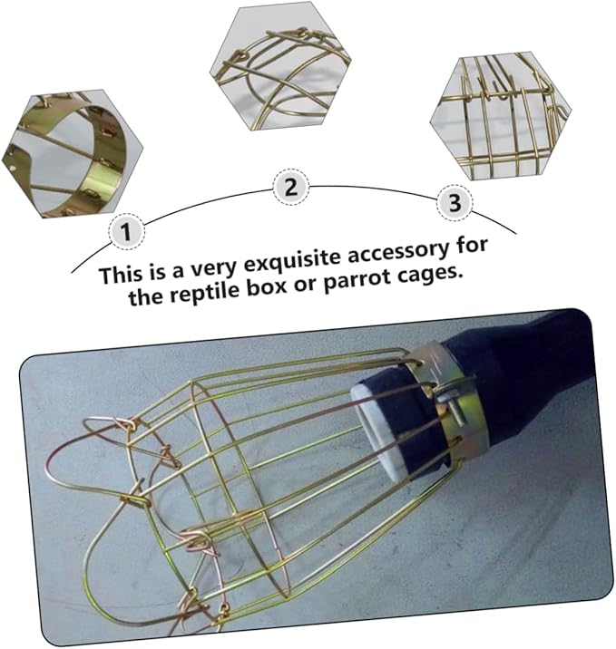 3pcs Practical Scald Cover for Heating Lamps Cover for Dogs Birds Chicks Reptiles