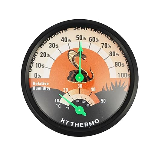 High Precisions Sensors Reptiles Thermo Hygrometer Temperatur for Ensuring Growth in Various Environment Accurate Temperature Monitors