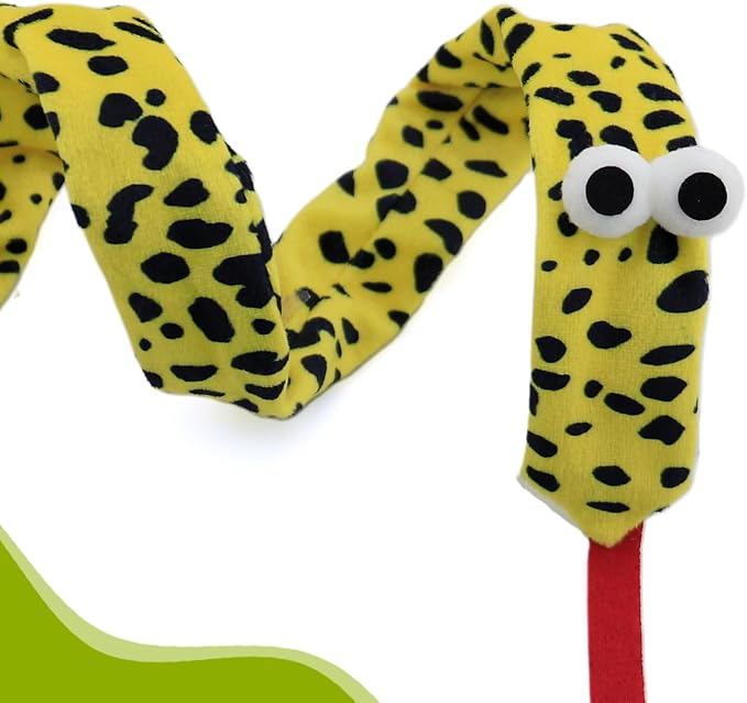 Interactive Cat Toy Wand with Catnip Mouse, Cat Teaser Wand Rainbow String for Bored Indoor Adult Cats and Kittens (3 Pack Snake) - Image 7