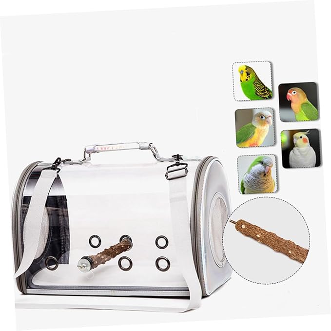 Mipcase Portable Bird Backpack Carrier Pet Travel Bag for Guinea Pig Parrot Carrier Bag