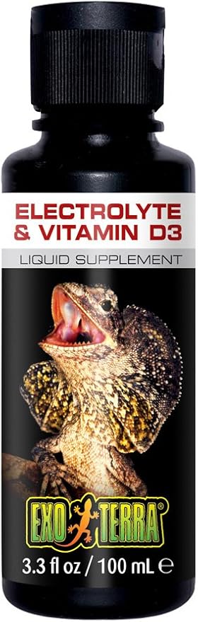 Exo Terra Electolyte and Vitamin D3, 3.3 ounces
