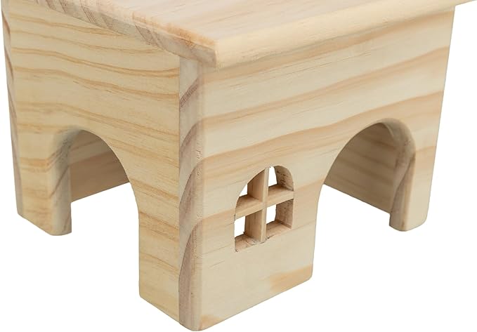 Trixie Wooden House for Hamsters, 15 x 12 x 15 cm