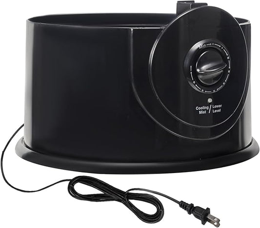 COOSPIDER Base CRH-380B Reptile Humidifier, Reptile Fogger Tank Humidifier Accessories, Reptile Misting System Replacement for Reptiles Amphibians Herps Vivarium