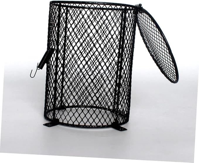 Reptile Scalding Lamp Shade Round Pet Lampshade for Heating for Reptile Habitat Compatible with Bulbs Durable Flexible Design