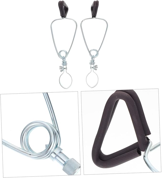 VANZACK 2pcs Metal Reptile Lampshade Fixing Clips for Climbing Pets and Easy to and Lamp Shades Safe and Convenient Hold for Terrarium Lighting