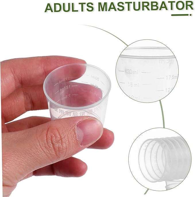 20Pcs Reptile Water and Food Measuring Cups Scale Feeder Bowls for Gecko Lizard Snake for Pet Feeding and Watering