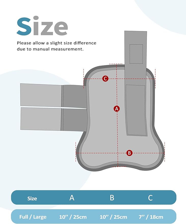 Harrison Howard Horse Tendon Boots Open Front/Fetlock Boot for Horse Protective Boots for Jumping, Trail Riding Set of 4