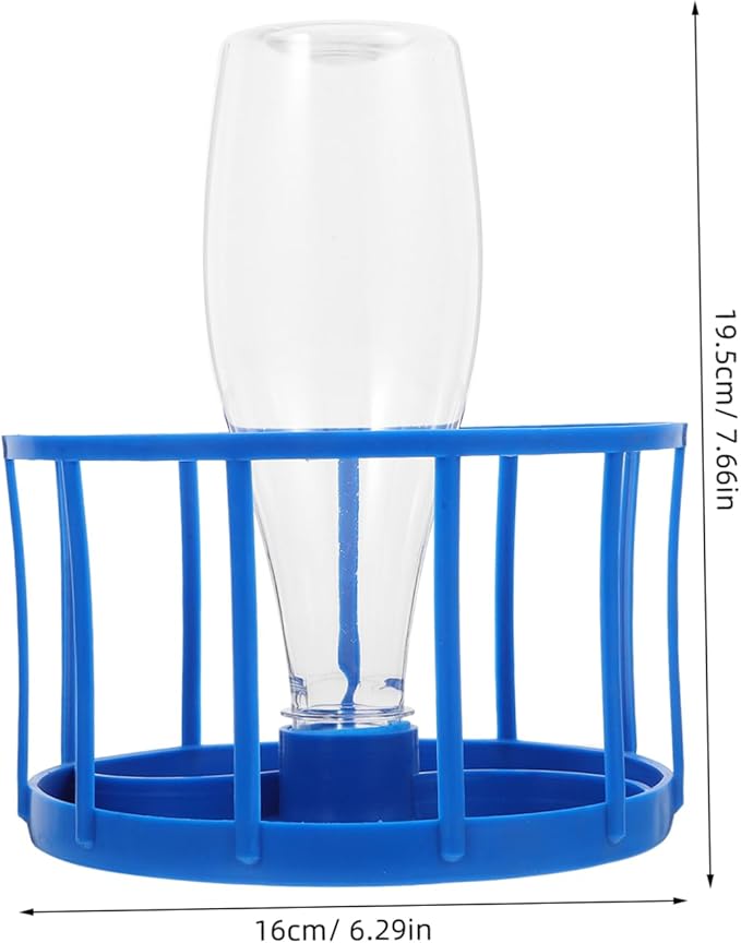 TOYANDONA Reptile Dish Water Tray Auto Feeder Reptile Tortoise Water Bowl Reservoir Leak Design