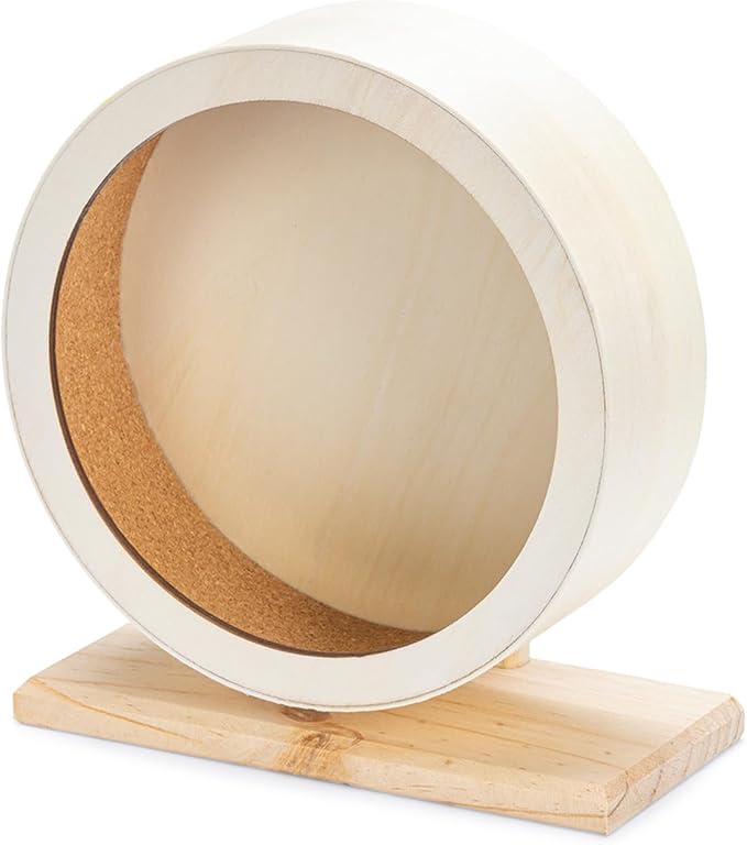 Karlie Flamingo 1030974 Wood Bogie Hamster Wheel Cork Diameter 20 cm