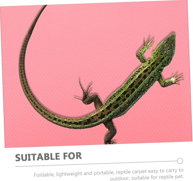 150m Crawling Mat for Reptiles Reptile Carpet for Terrarium Snake Bedding Non-wear Nest Mat for Pet Lizards