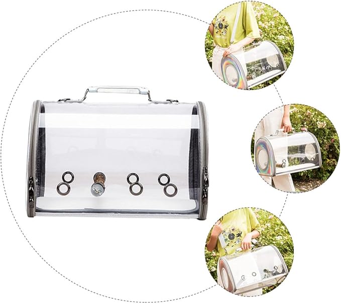 Portable Parrot Carrier Bag Breathable and Versatile for Outdoor Birds for Sightseeing Camping and Hiking Activities