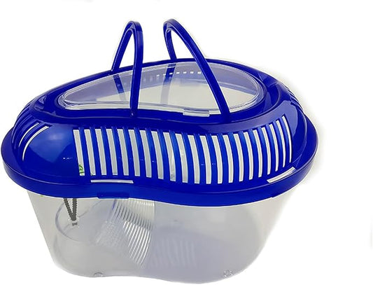 OMEM Portable Reptile House Terrarium Habitat Clear and Breathable (Medium)