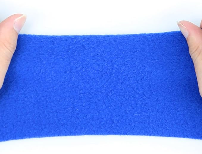 Horse Polo Wraps 2.5m Soft Fleece Polo Wraps Equestrian Leg Bandage Wrap Set of 4 Packs (Blue - 2.5m)