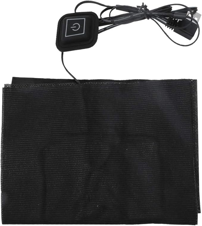 Keenso Electric Heater Pad Electric Heater PadPet Bed Heating Pad Safe and Easy to Use Heating Padfor Shoulder Neck Waist BackTerrarium Heat Lamps & Mats