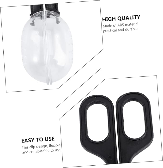 LIOOBO 3pcs Plastic Reptile Clip Insect Breeding Tool Reptile Feeding Cleaning Supplies