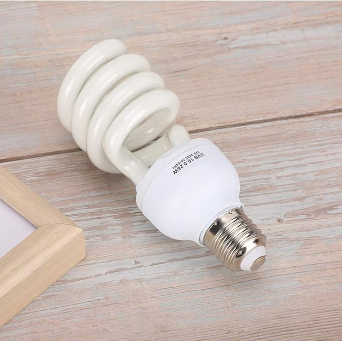 Akozon 26W Energy Saving UVB Light for Reptiles, Lizards, and Plants Sunlight Lamp (10.0 (Suitable for Desert Type))