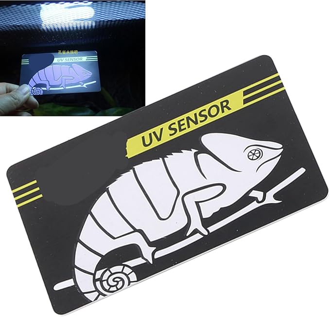 Crawl Pet Test Card Quick Test B Sensor Reusable B Card Indicator for Reptile Testing Made of Premium Plastic Material 5 Pack