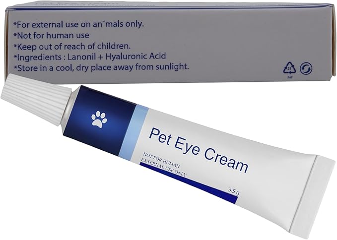 VAZULI Pet Eye Cream for Dogs, Cats, Cattle, Sheep, Horses, Birds and Puppies, Kittens - 1 Pack